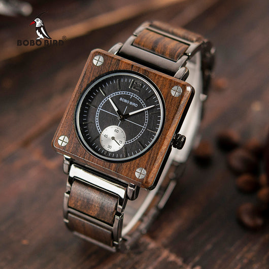 Reloj de Pareja Cuadrado Multifuncional de Cuarzo - Image 10