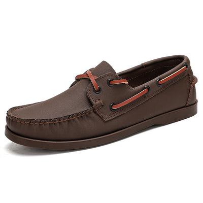 Zapatos Casuales de Cuero para Hombre Talla Grande - Image 5