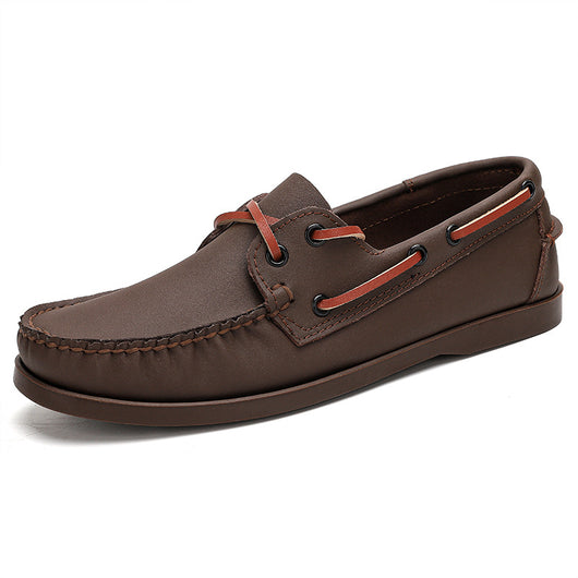 Zapatos Casuales de Cuero para Hombre Talla Grande - Image 5