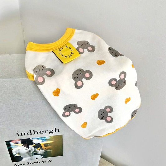 Chaleco Estampado con Cuello para Perros Pequeños y Medianos - Ropa Cómoda de Dos Patas - Image 2
