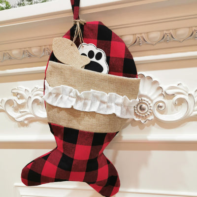 Bolsa de Regalo con Calcetines Navideños y Adornos - Image 12
