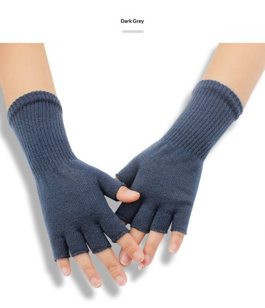 Guantes Térmicos Acrilicos Ribeteados con Dedos Abiertos - Image 15