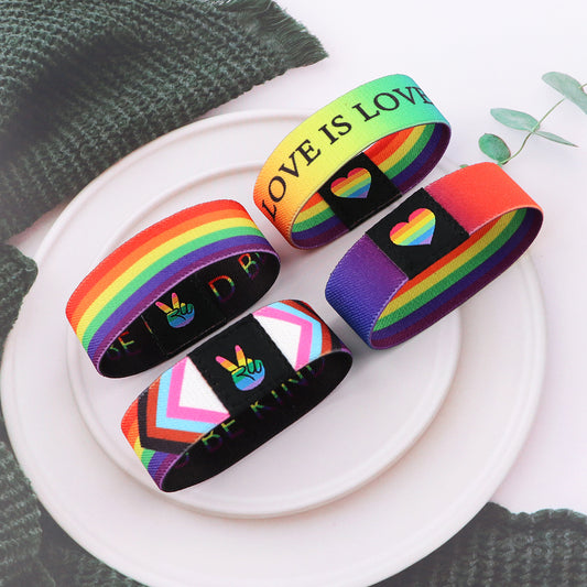 Pulsera Elástica Sensorial Colorida con Diseño Infantil - Lavable y Cómoda