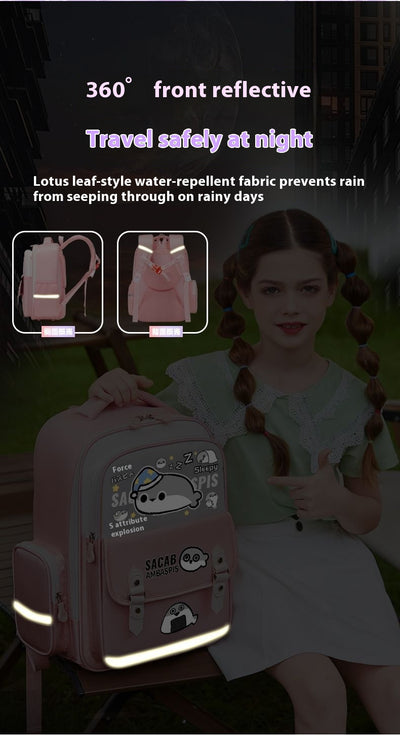 Mochila Escolar Ergonómica Turtle - Gran Capacidad y Alivio de Carga - Image 33