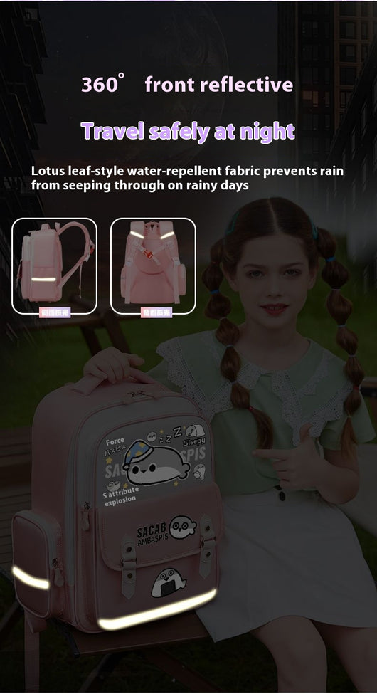 Mochila Escolar Ergonómica Turtle - Gran Capacidad y Alivio de Carga - Image 33