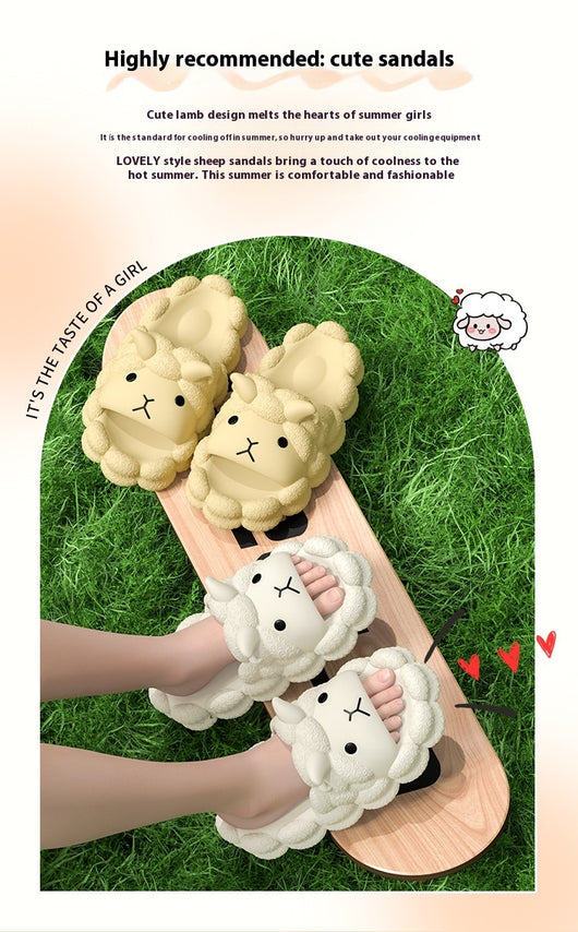 Sandalias y Pantuflas Cordero para Mujer - Comodidad de Verano - Image 11