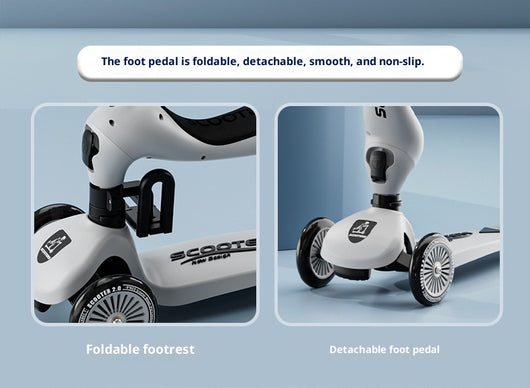 Patinete 3 en 1 para Bebés - Deslizable, Empujable y para Sentarse - Image 23