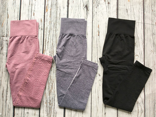 Pantalones Deportivos Cintura Alta Sin Costuras con Levantamiento Push-up para Yoga y Running - Image 42