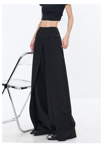 Pantalones Sueltos Negros Casuales para Mujer - Corte Recto - Image 21