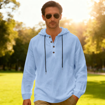 Camisa Playera Transpirable con Capucha para Hombre - Image 19