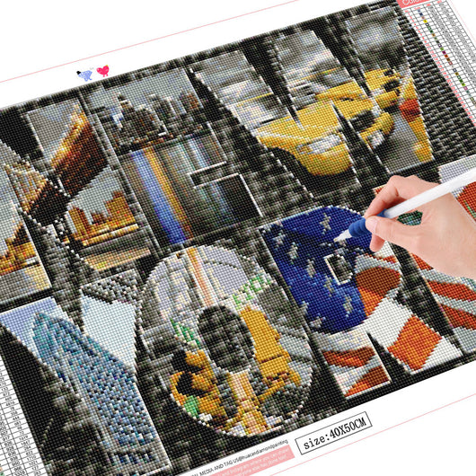 Cuadro de Diamantes Paisaje de Nueva York - Pintura Relajante - Image 12