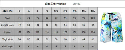 Pantalones de Playa Hombre Shorts Casuales Pulpo Talla Grande - Image 11