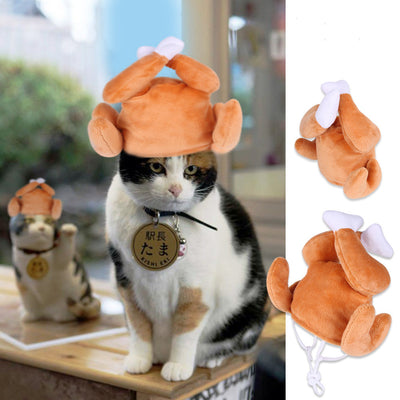 Gorro Rizado Divertido para Mascotas - Disfraz Cómico para Gatos y Perros - Image 27