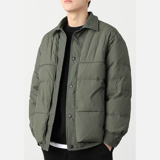 Chaqueta de Plumas Ligera para Hombre - Casual y Versátil - Image 5