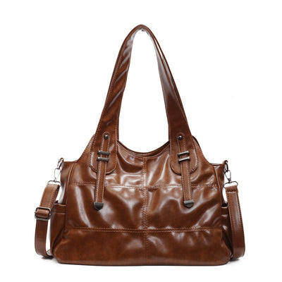 Bolso de Cuero Suave Grande con Bandolera Ajustable para Mujer - Image 8