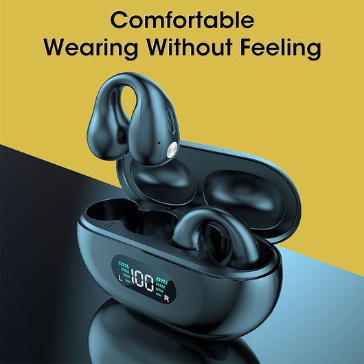 Audífono de Conducción Ósea Bluetooth con Clip - Image 16