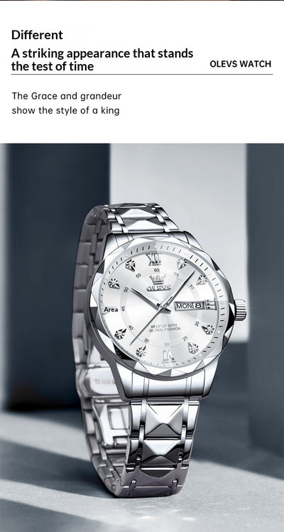 Reloj de Negocios OLEVS para Hombre con Esfera Luminosa y Resistencia al Agua - Image 10