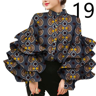 Camiseta Estampada con Volantes para Mujer - Ideal para Diario - Image 28