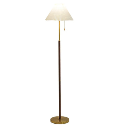 Lámpara de Pie Vintage con Pliegues - Iluminación Elegante de Diseño Retro - Image 5