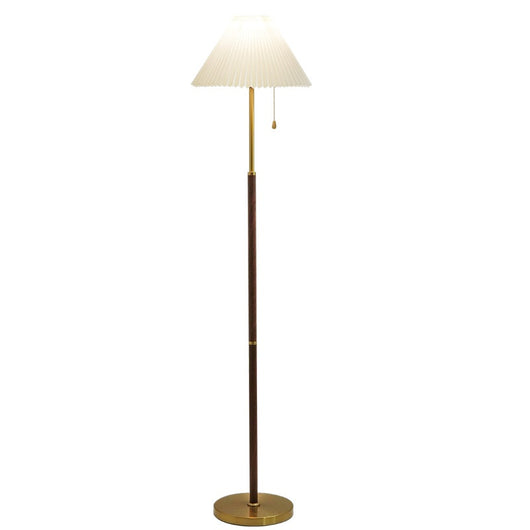 Lámpara de Pie Vintage con Pliegues - Iluminación Elegante de Diseño Retro - Image 5