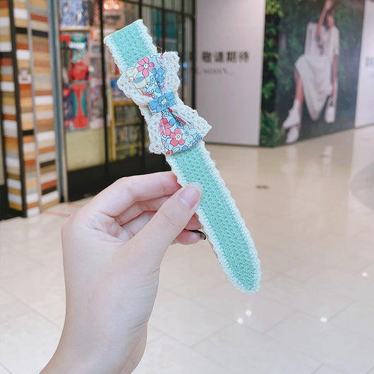 Diademas Velcro con Flequillos para Niñas - Accesorios de Cabello Adhesivos - Image 2