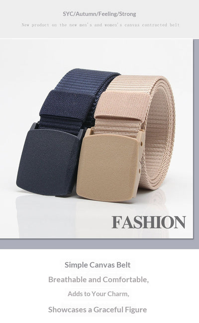 Cinturón de Lona para Hombre - Resistente y Versátil - Image 16