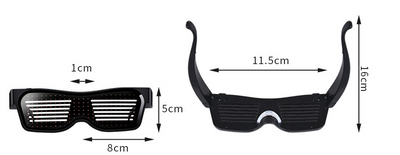 Gafas de Sol LED Inteligentes con Obturador Luminoso Bluetooth - Image 15