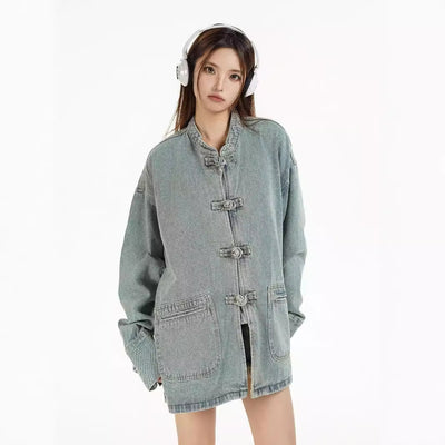 Chaqueta Denim Premium para Mujer - Talla S
