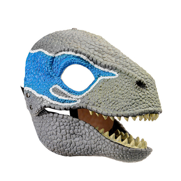 Máscara de Dinosaurio Animada con Boca Móvil para Fiestas de Halloween