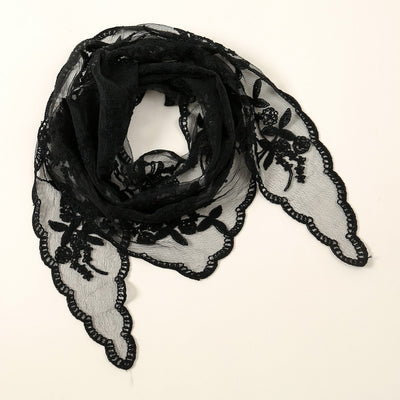 Chal Decorativo Bordado en Nylon Premium - Image 10