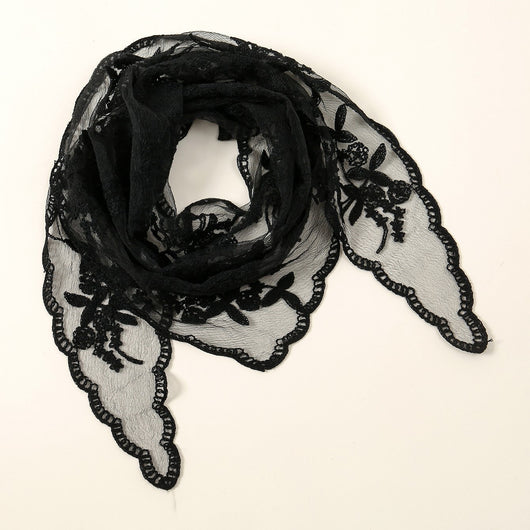 Chal Decorativo Bordado en Nylon Premium - Image 10