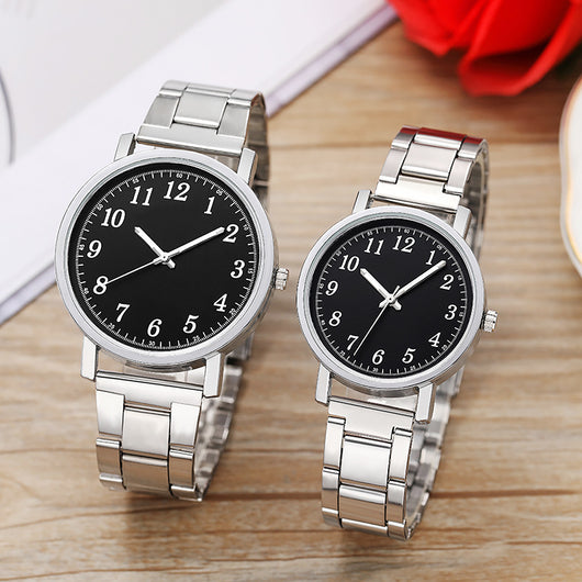 Reloj de Acero Inoxidable Unisex con Correa de Malla - Image 8