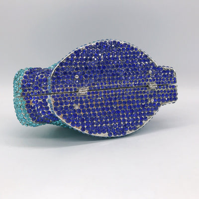 Bolso de Cena Joyero con Cabeza de Caballo Incrustada en Diamantes - Image 10