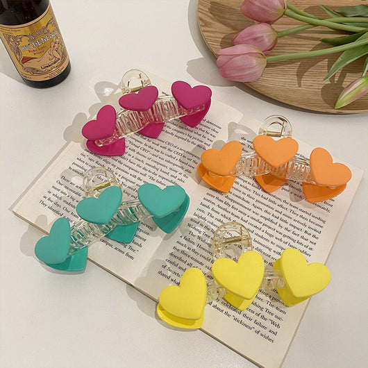 Pinza para Cabello Color Love con Textura Esmerilada - Accesorios para Cabello Femenino - Image 10