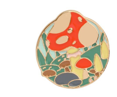 Broche Seta Roja Girl en Aleación con Efecto Drip - Image 8