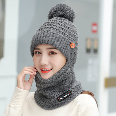 Gorro y Bufanda Térmica de Lana para Ciclismo - Protección Contra el Viento - Image 22