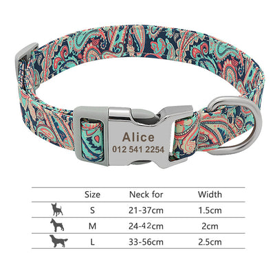 Collar Ajustable para Perros y Gatos con Placa de Identificación Personalizada - Image 9