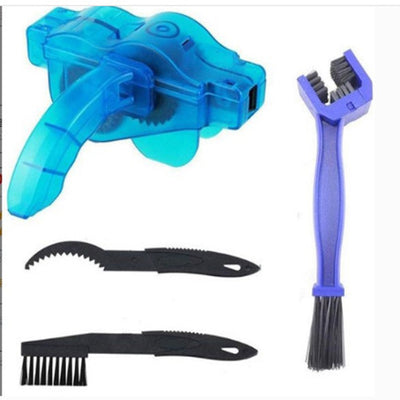 Kit Completo de Limpieza para Bicicletas con Cepillos de Cerdas Grandes y Limpiador de Cadena - Image 5