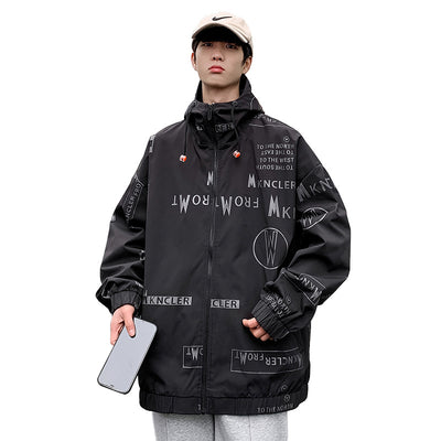 Chaqueta Estilo Coreano para Béisbol Hombre Diseño Versátil Estampado - Image 8