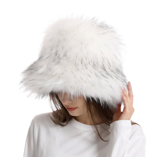 Gorro de Invierno Cálido Acolchado con Pelaje Sintético - Image 4