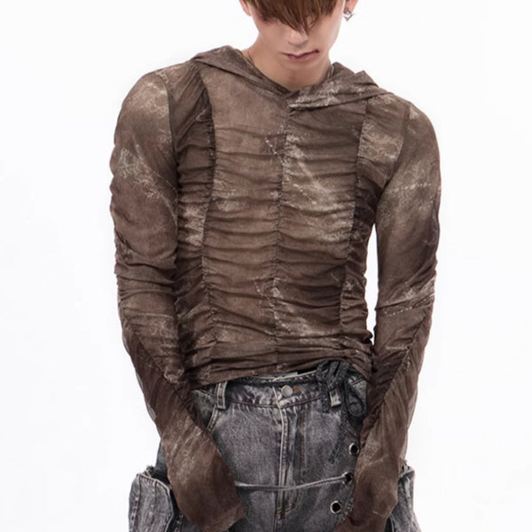 Camiseta Interior Térmica Niño Seda de Hielo Ligera con Pliegues