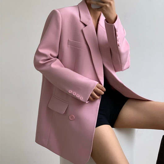 Blazer Suelto de Temperamento Casual para Mujer - Image 7