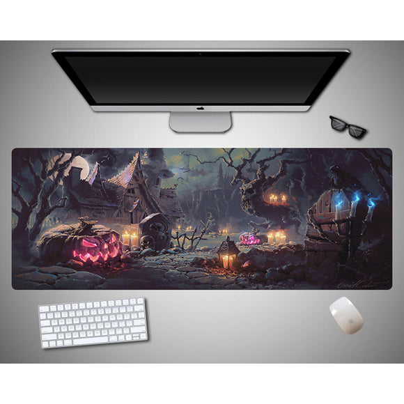 Tapete para Ratón XXL Gaming Café Internet - Edición Halloween Especial
