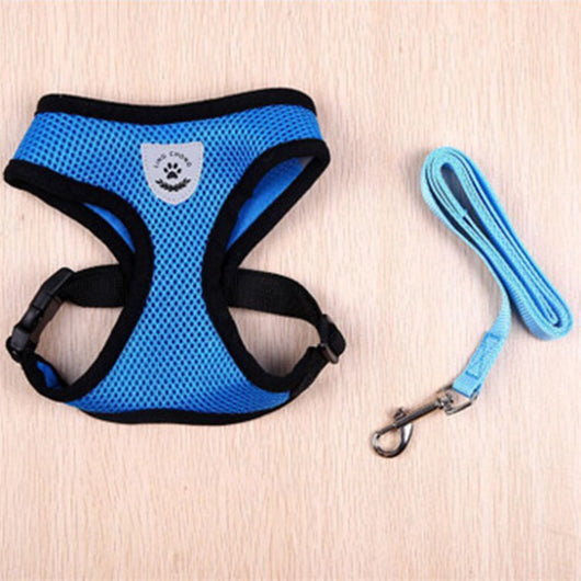 Arnés de Pecho Transpirable para Perros - Chaleco Cómodo de Malla Breathable