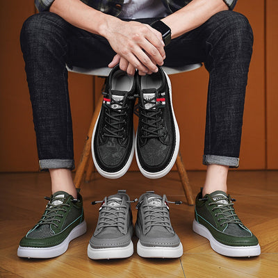 Tenis Casuales Hombre Lona Premium Versátil Estilo Urbano - Image 53
