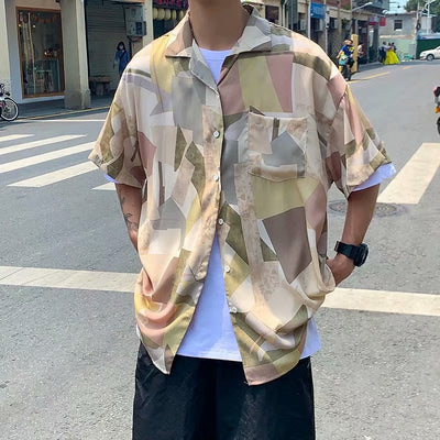 Camisa Chaqueta de Manga Corta Estampada - Image 13