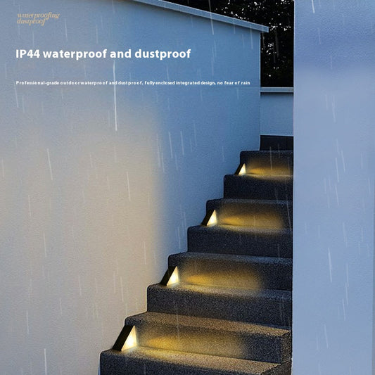 Lámpara Solar para Escaleras Exterior Resistente al Agua - Image 2