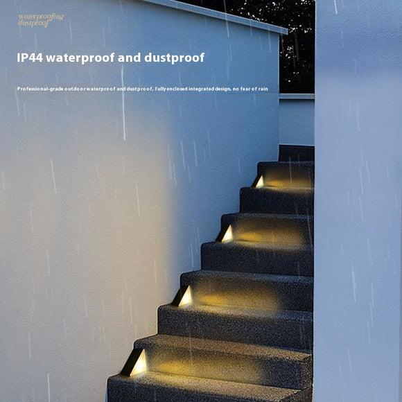 Lámpara Solar para Escaleras Exterior Resistente al Agua