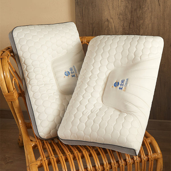 Almohada de Látex Natural con Soporte Cervical y Tecnología de Descanso