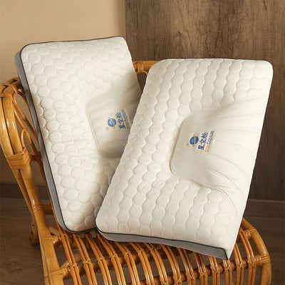 Almohada de Látex Natural con Soporte Cervical y Tecnología de Descanso